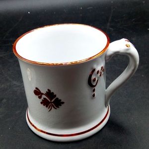 Antique Anthony Shaw Tea Leaf Paneled Coffee / Tea Cup/Gold Leaf England